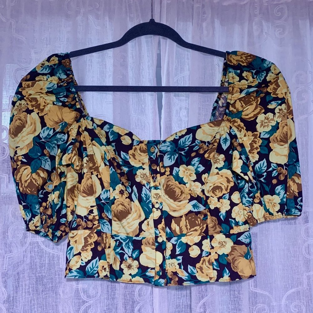 Laura Ashley x Urban Outfitters Floral Top